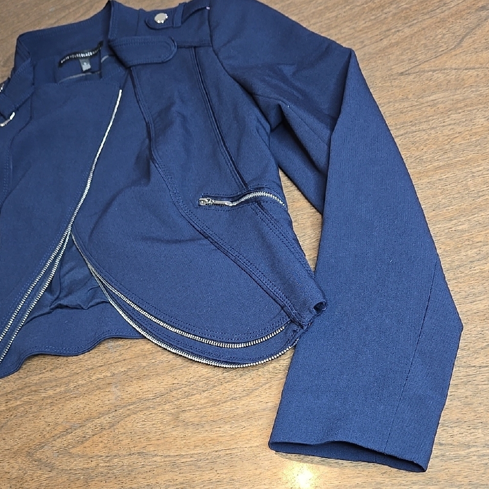 White House Black Market Moto Jacket - Picture 2 of 8